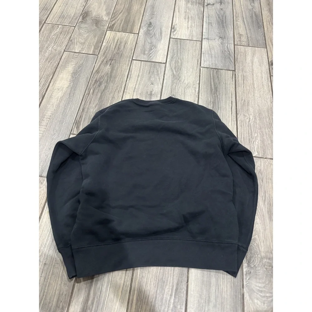 Uniqlo UT Disney Mickey Mouse Outline Black Crewneck Sweatshirt Men's Size M